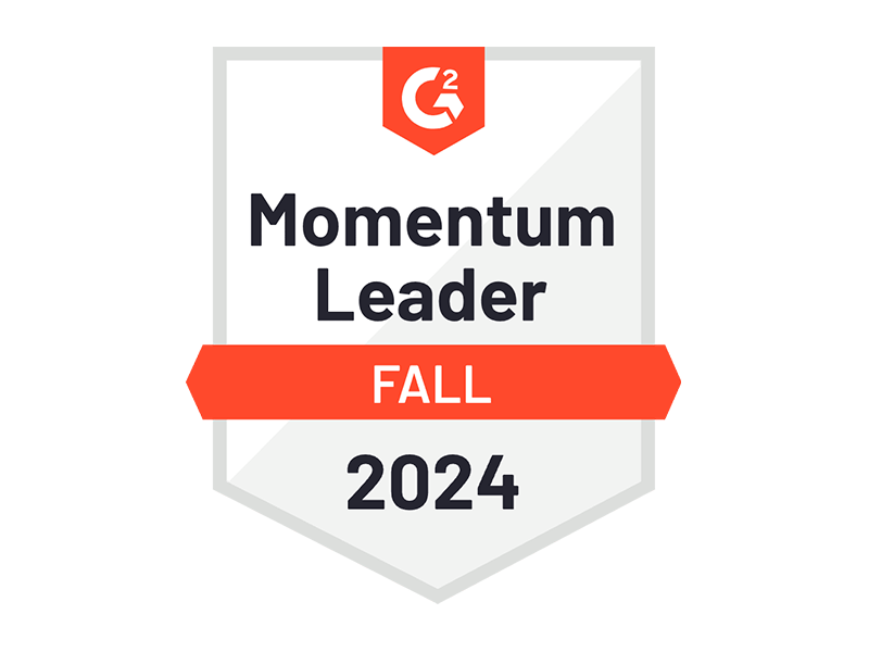 Fall 2024 Momentum Leader badge