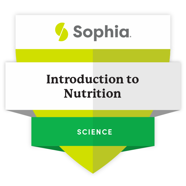 Introduction to Nutrition (HLTH1010)