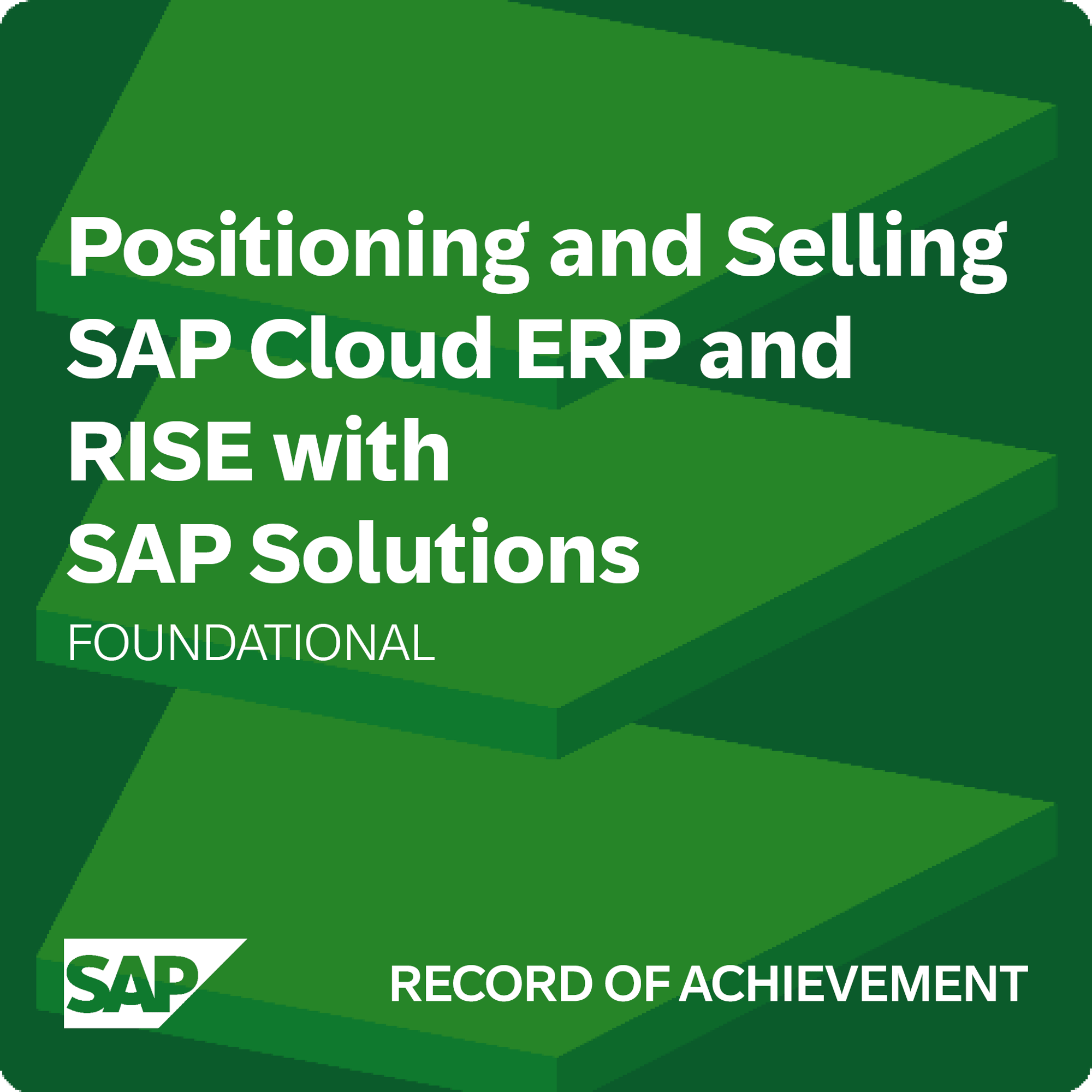 Positioning and Selling SAP Cloud ERP and RISE with SAP Solutions